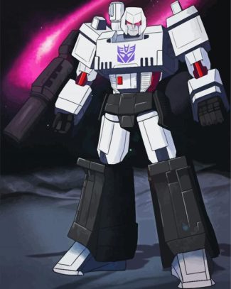 Megatron Robot diamond painting