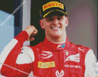 Michael Schumacher Car Driver diamond painting