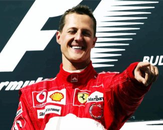 Michael Schumacher diamond painting