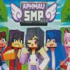 Minecraft Aphmau diamond painting