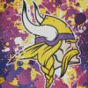 Minnesota Vikings Logo diamond painting