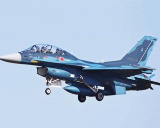 Mitsubishi F2 diamond painting