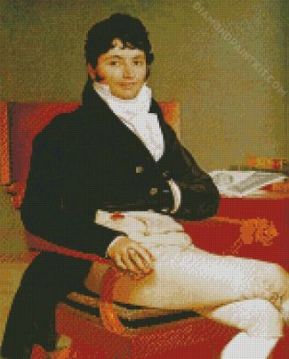 Monsieur Rivier Ingres Art diamond painting