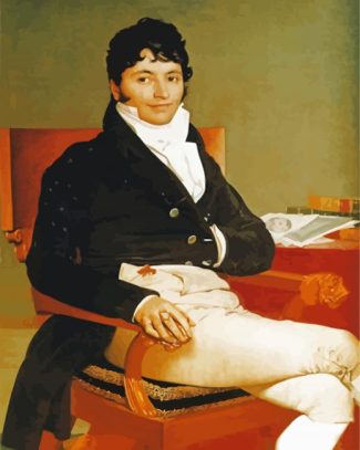 Monsieur Rivier Ingres Art diamond painting