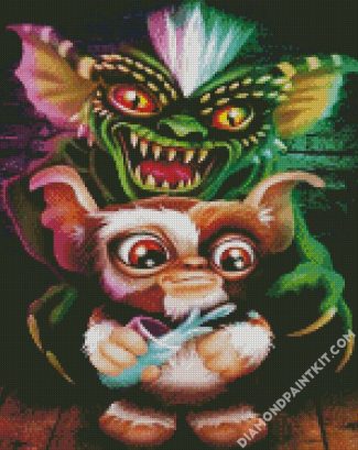 Monster Gizmo Gremlin diamond painting