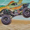 Monster Truck Race diamond painting