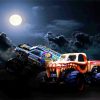 Monster Trucks diamond painting