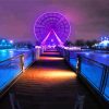 Montreal Ferris Wheel diamond painting