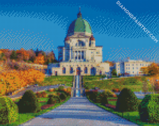 Montreal Saint Josephs Oratory Of Mount Royal diamond painting