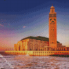 Morocco Casablanca Mosque diamond painting