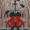 Mr Upright Bass diamond painting