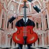 Mr Upright Bass diamond painting