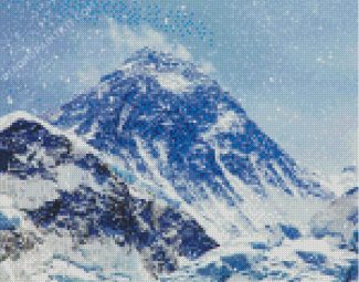 Mt Everest In Snow diamond painting