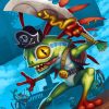 Murloc The Pirate diamond painting