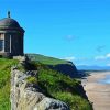 Mussenden Temple Derry Northern Ireland diamond painting