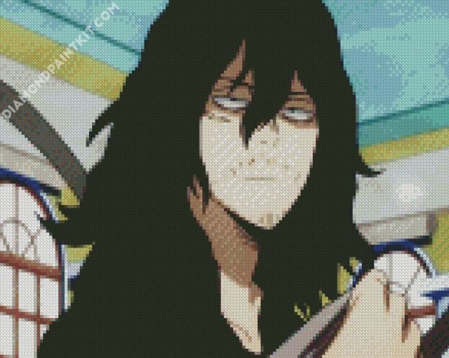 My Hero Academia Anime Shota Aizawa diamond painting