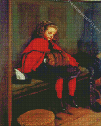 My Second Sermon By John Everett Millais diamond painting