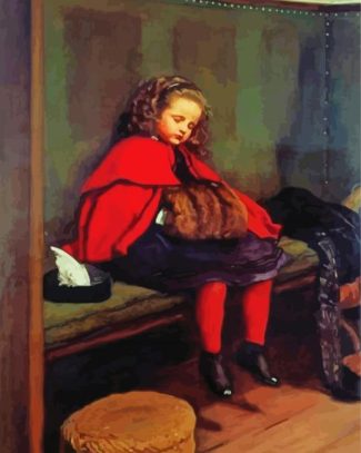 My Second Sermon By John Everett Millais diamond painting