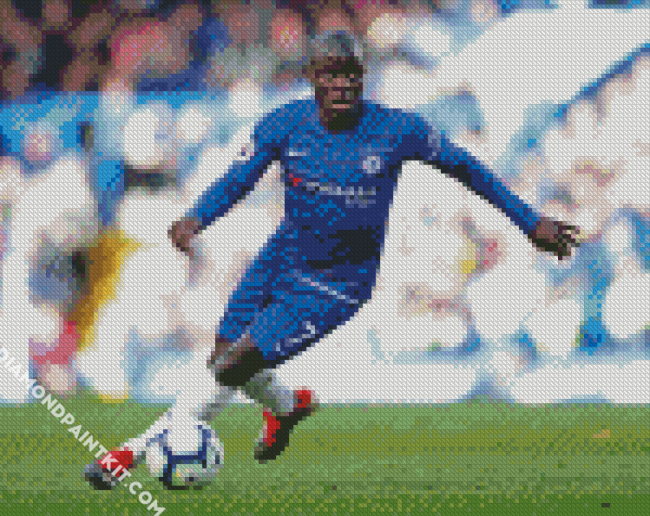 N Golo Kanté Chelsea diamond painting