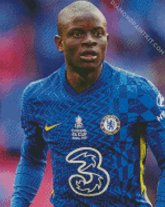 N Golo Kanté diamond painting