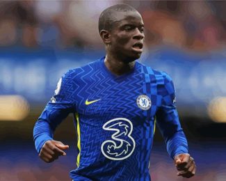 N Golo Kanté Footballer diamond painting