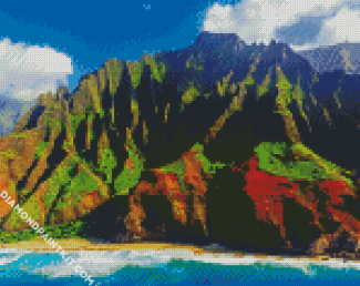 Na Pali Coast State Wilderness Park diamond painting