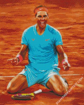 Nadal Professional Tennis Player diamond painting