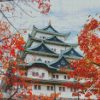 Nagoya Castle In Fall diamond painting