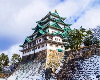 Nagoya Castle Japan diamond painting