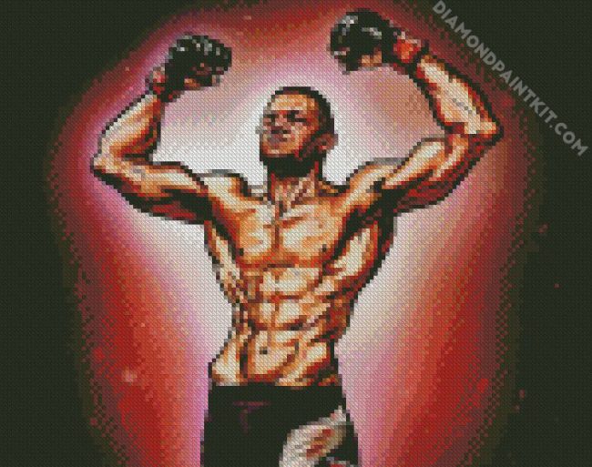 Nate Diaz Art diamond painting