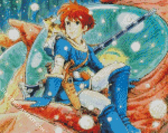 Nausicaa Lastelle Princess And Teto diamond painting