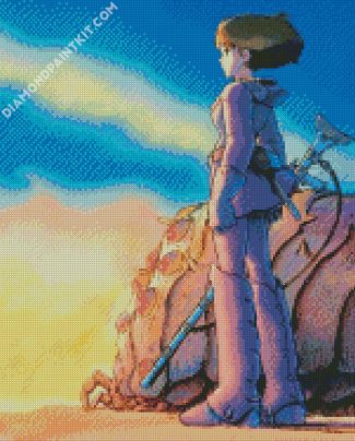 Nausicaa Of The Valley Of The Wind diamond painting