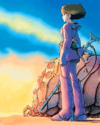 Nausicaa Of The Valley Of The Wind diamond painting