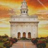 Nauvoo Illinois Temple diamond painting