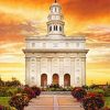 Nauvoo Illinois Temple diamond painting