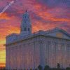 Nauvoo Temple diamond painting