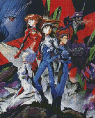 Neon Genesis Evangelion diamond painting