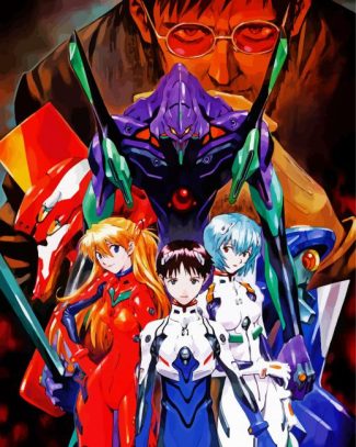 Neon Genesis Evangelion Anime diamond painting