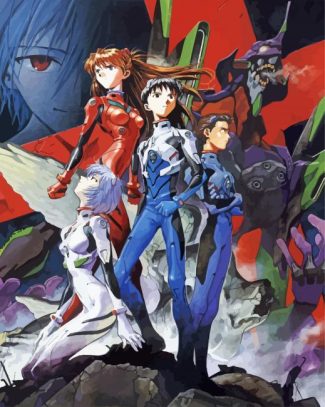 Neon Genesis Evangelion diamond painting