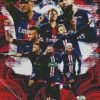 Neymar Paris Saint Germain diamond painting