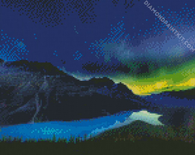 Nightscape diamond painting