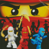 Ninjago Animation diamond painting