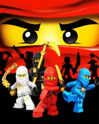 Ninjago Animation diamond painting