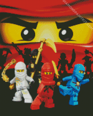 Ninjago Animation diamond painting