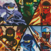 Ninjago Characters diamond painting