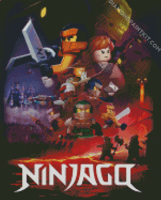 Ninjago Poster diamond painting