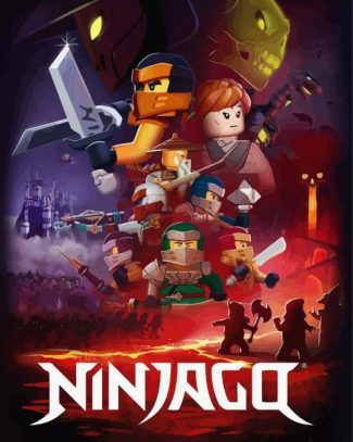 Ninjago Poster diamond painting