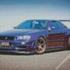 Nissan R34 diamond painting