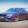 Nissan R34 diamond painting