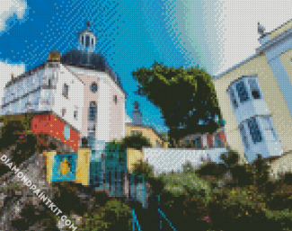 North Wales Portmeirion diamond painting